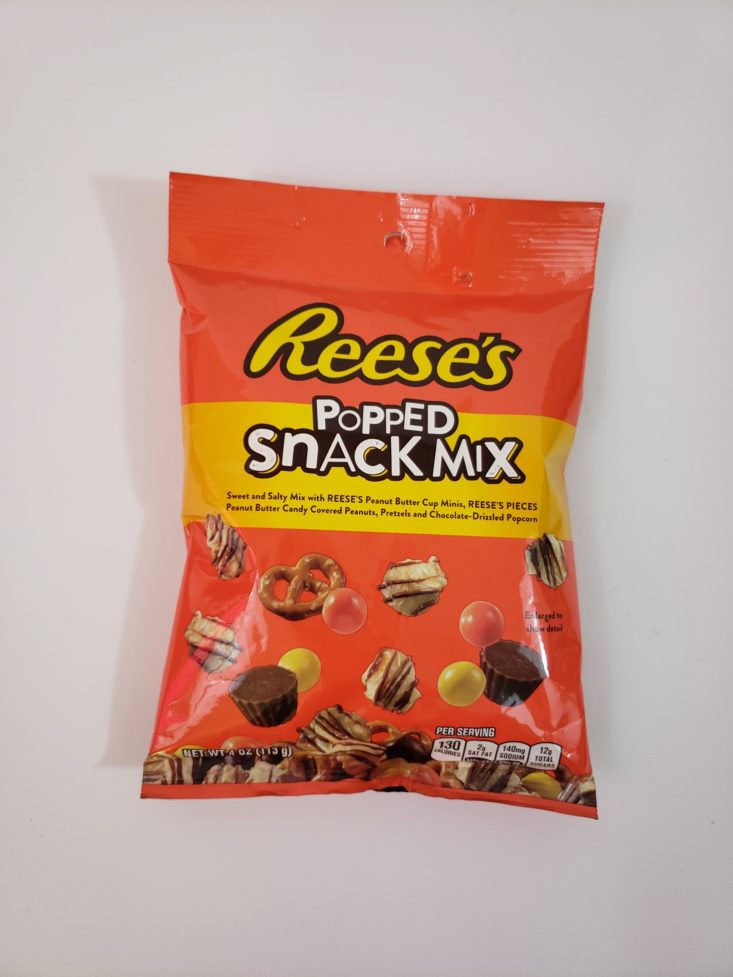Food And Snack December 2018 - Reese’s Popped Snack Mix Front