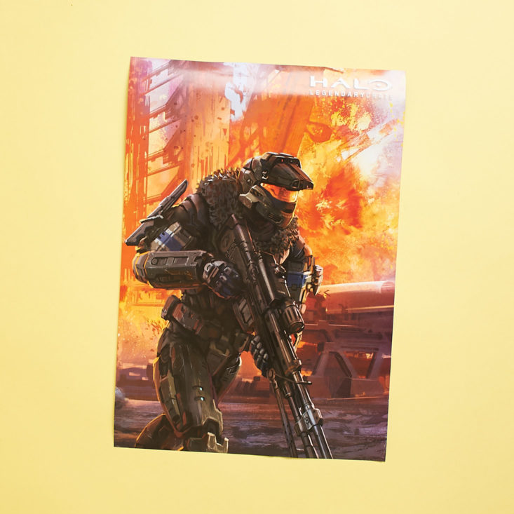 Halo Legendary Crate November 2018 - Poster Top