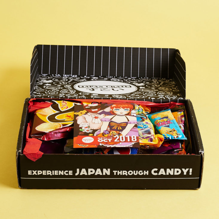 Japan Crate October 2018 open box