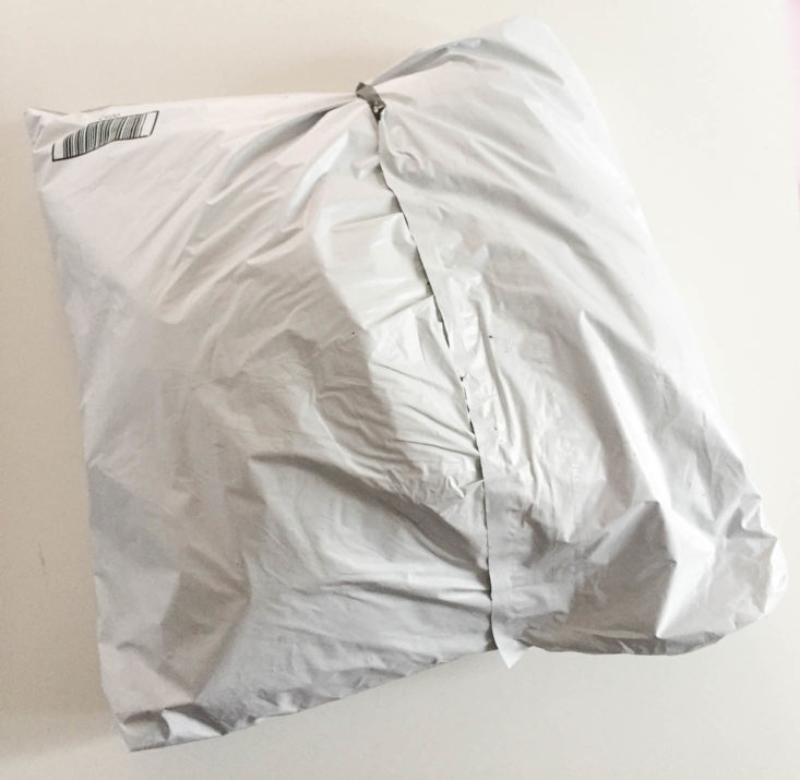 JustFab Subscription Box Review & BOGO Offer December 2018 - Box Closed Top
