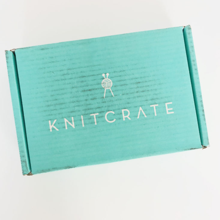 Knitcrate Sock Yarn December 2018 - Closed Box Top