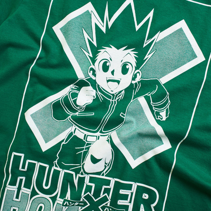 Loot Anime Search hunter tshirt detail