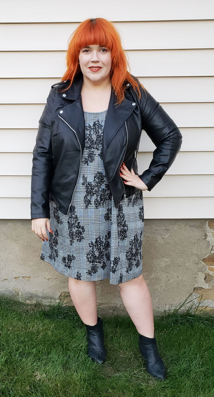 Nordstrom Trunk Box October 2018 - Jacquard A-Line Dress by Michel Studio Front 1