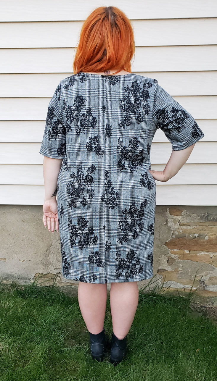 Nordstrom Trunk Box October 2018 - Jacquard A-Line Dress by Michel Studio Front 4