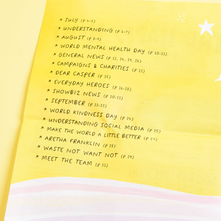 Quirky Crate booklet