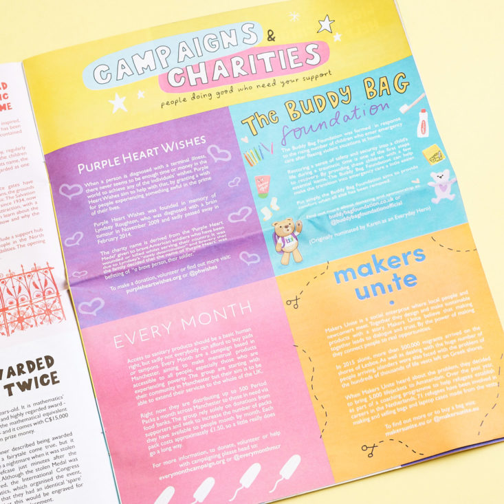 Quirky Crate inside newsletter