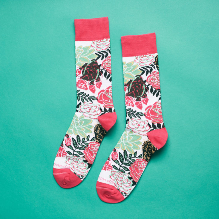 Sock Panda Women tropical socks