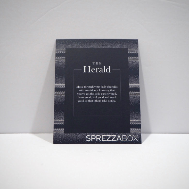 Sprezzabox-“The-Herald”-December-2018-Theme-Front