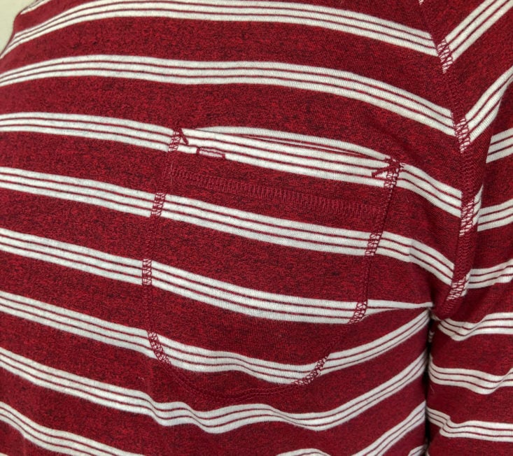 Jachs Striped Top Detail