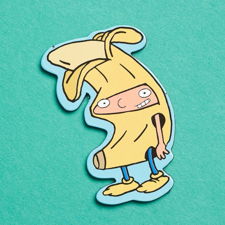 The Nick Box by Culturefly December 2018 - Hey Arnold! Refrigerator Magnets Bannana Top