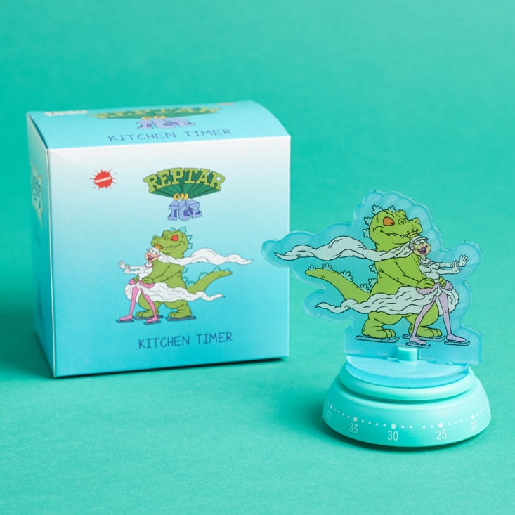 The Nick Box by Culturefly December 2018 - Spinning Reptar On Ice Kitchen Timer With Box Side
