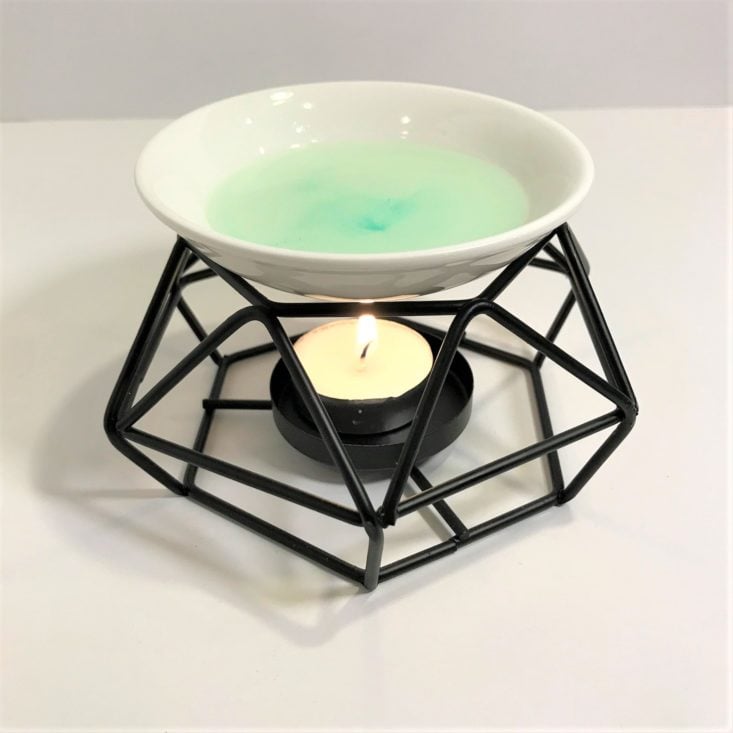 TheraBox November “Peace” 2018 - The Happy Shoppe Ceramic Aromatherapy Diffuser Opened