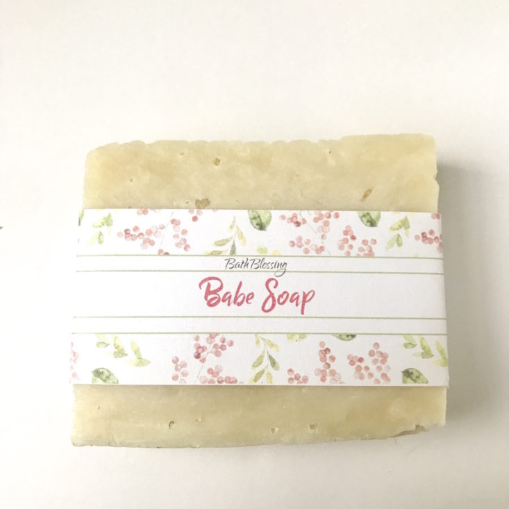 Bath Blessing Box January 2019 - Soap Front Top