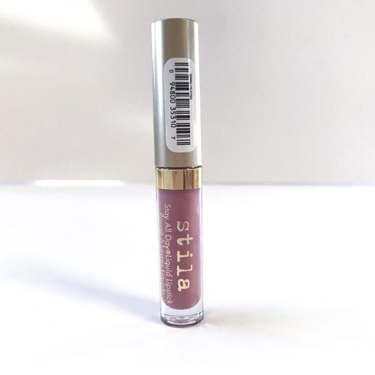 Birchbox Makeup January 2019 - Stila Cosmetics Stay All Day Liquid Lipstick in Baci 1