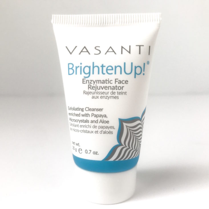 Birchbox Skincare January 2019 - Vasanti Front
