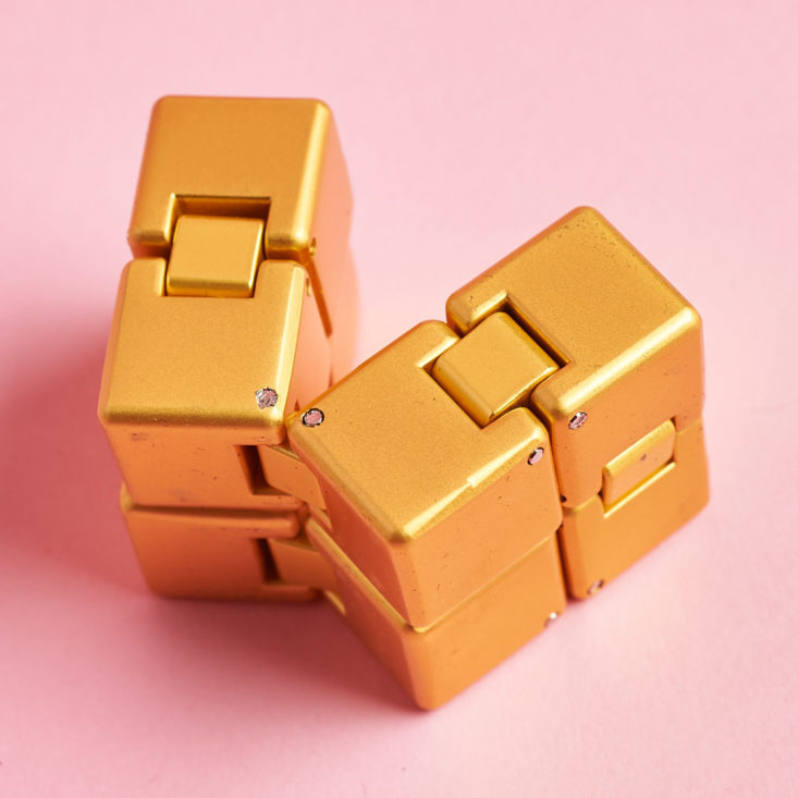 Bombay and Cedar For Him Winter cube fidget tool