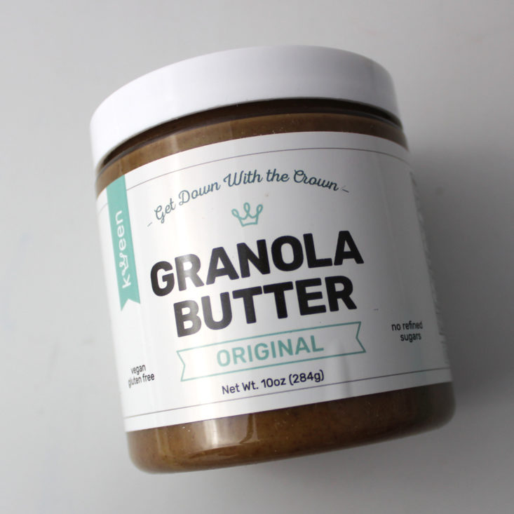 Clean Fit Box January 2019 - Original Granola Butter Front