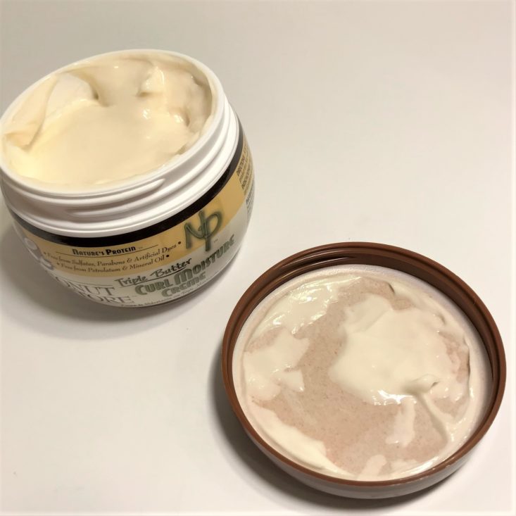 Cocotique “Restore & Renew” January 2019 - Coconut Restore Triple Butter Moisture Cream Open