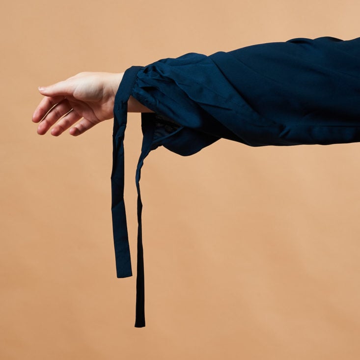 Frank and Oak untied blouse sleeve