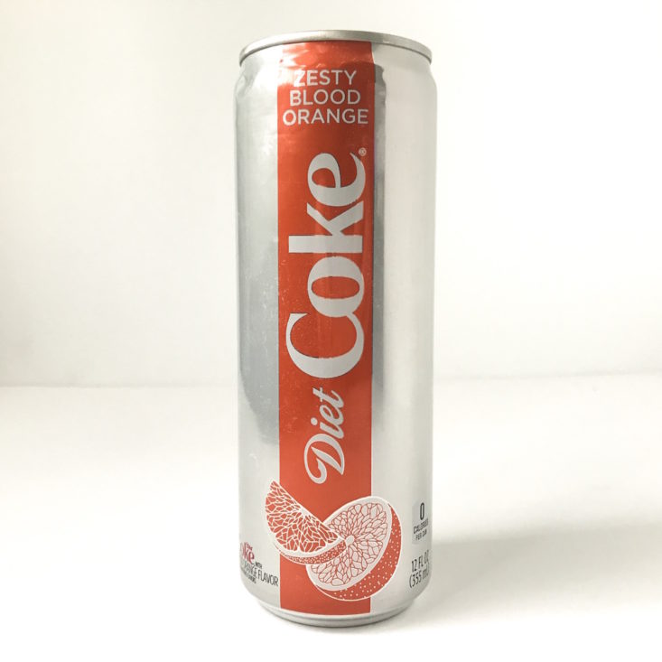 Fruit For Thought Autumn Spice January 2019 - Blood Orange Diet Coke Front