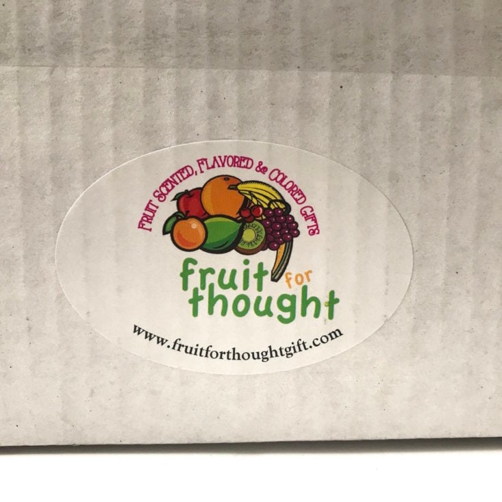 Fruit For Thought Autumn Spice January 2019 - Box Review Front