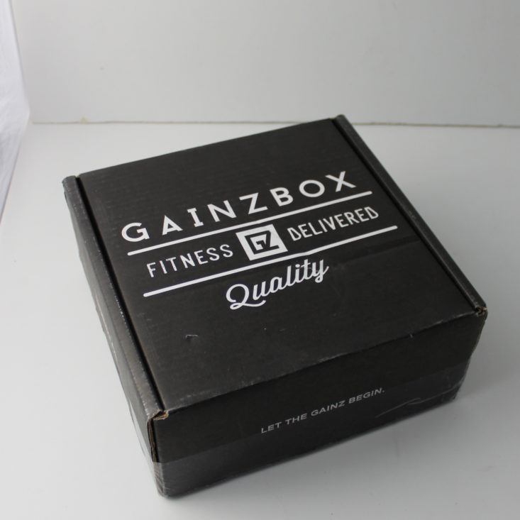 Gainz Box January 2019 - Gainz Close Box Top