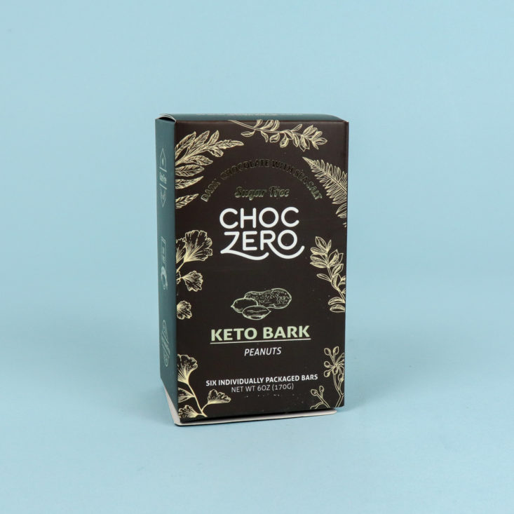 Choc Zero Keto Bark box front