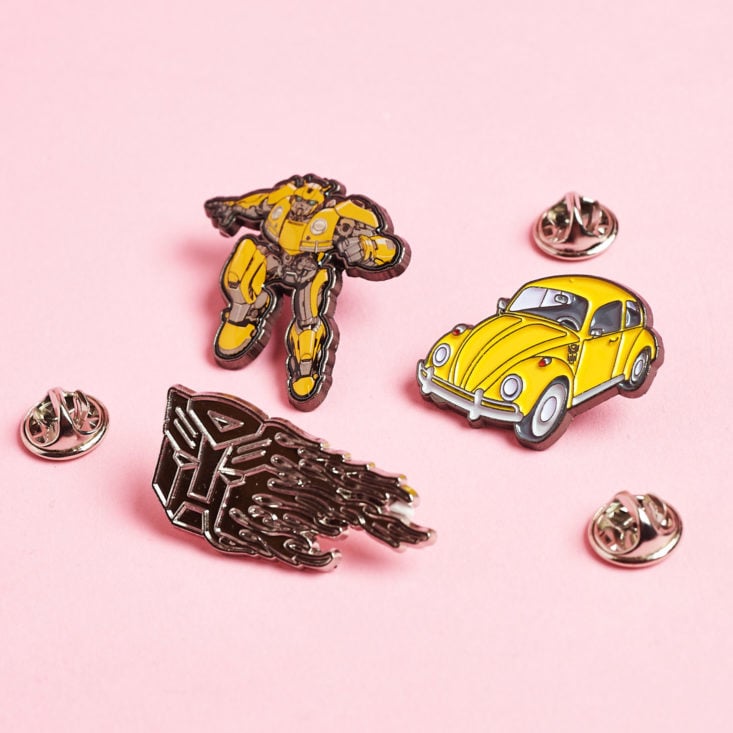 Loot Crate Scavenge December 2018 - Bumble Bee Pins 3