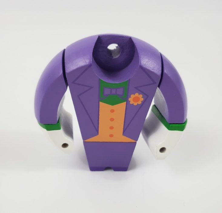 Loot Remix by Loot Crate January 2019 - The Joker Wooden Figure Opened Front 1
