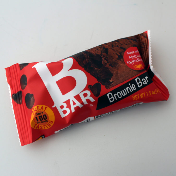 Love With Food Box January 2019 - B Bar Brownie Bar Top