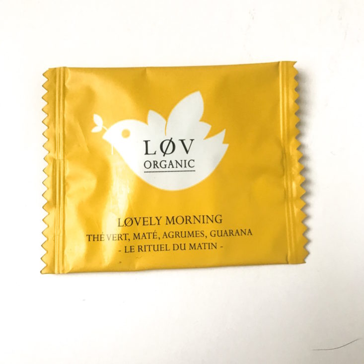 Naturisimo Detox Discovery Box January 2019 -Lov Organic Lovely Morning Tea Top