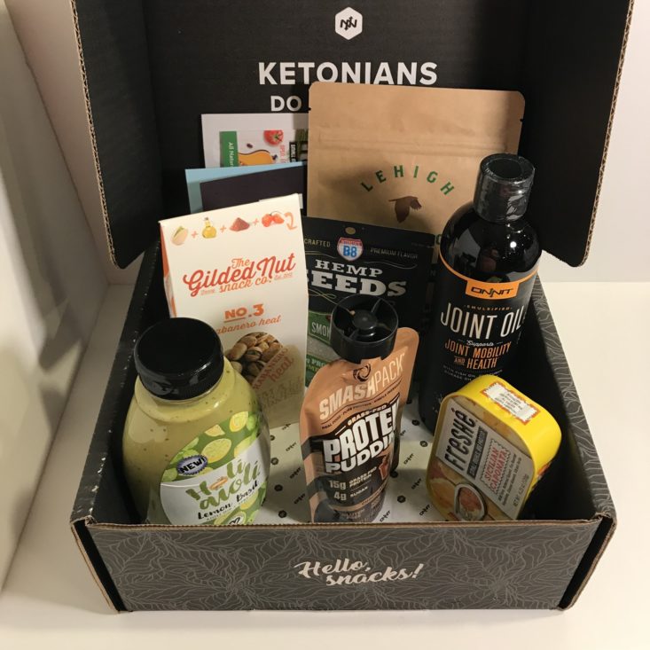 Onnit Keto Box January 2019 - All Items Unboxed