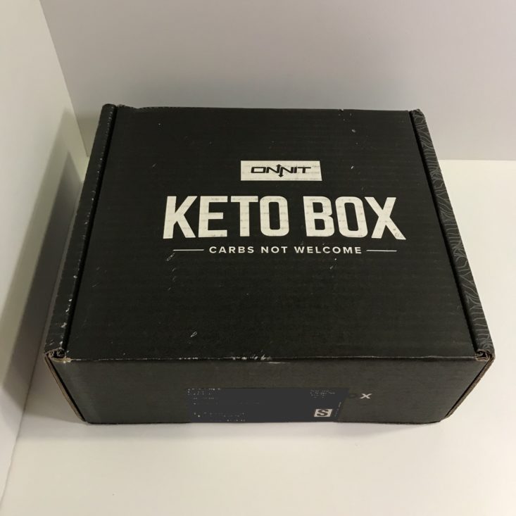 Onnit Keto Box January 2019 - Closed Box