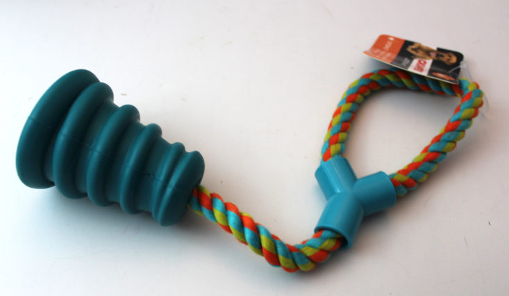 Pet Treater January 2019 - Chomper Mongoose Rope Tug Toy Front
