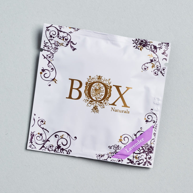 Petit Vour January 2019 lavender box wpe