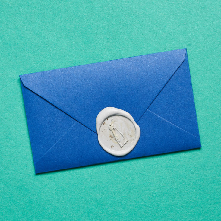 Postmarkd Studio tony blue envelope