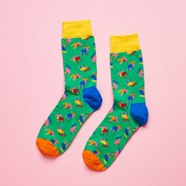 Quirky Crate moose socks