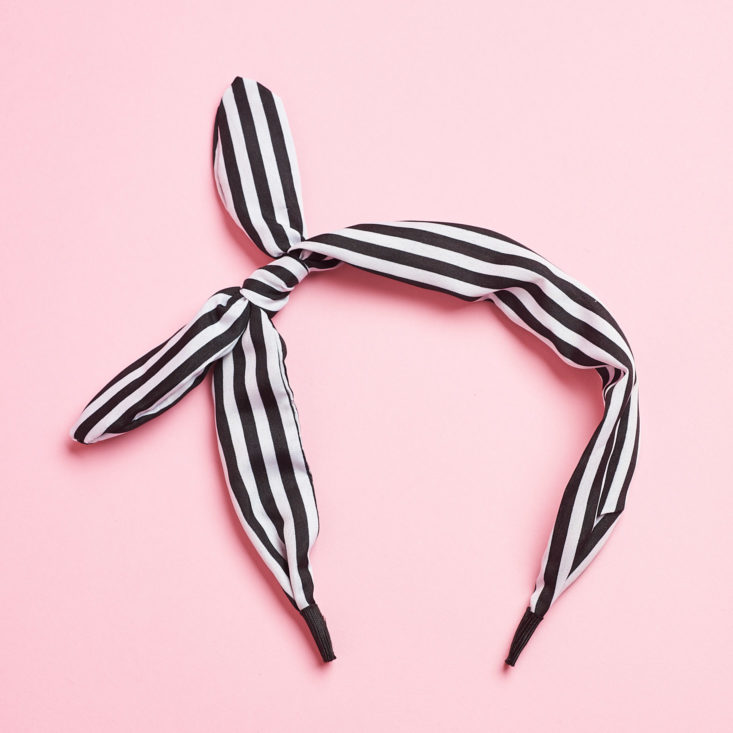 Quirky Crate striped headband