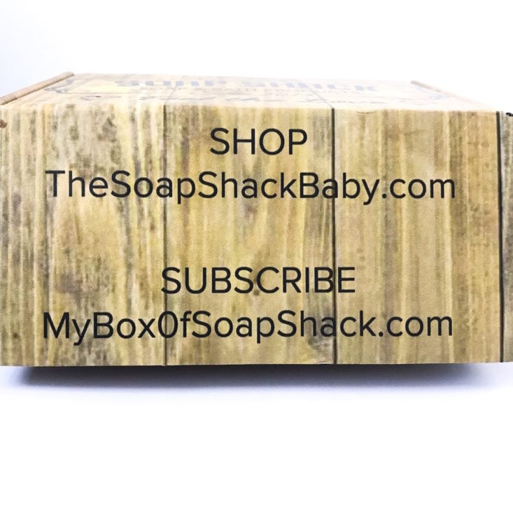 Soap Shack January 2019 - Side View Front