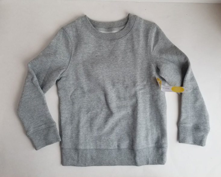 Stitch Fix Boys January 2019 grey sweatshirt