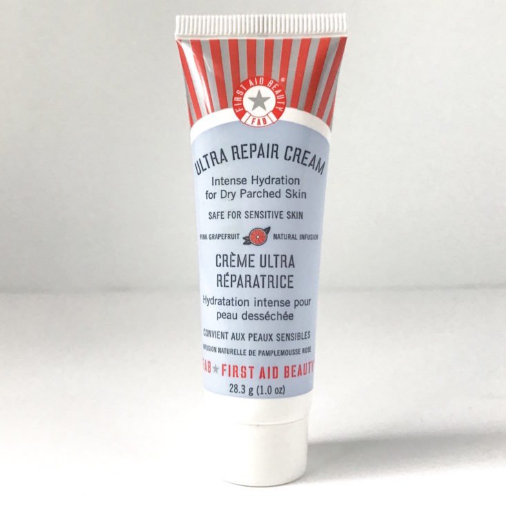 Ulta Love Your Skin Ingredients That Matter January 2019 - First Aid Beauty Ultra Repair Cream Pink Grapefruit Front