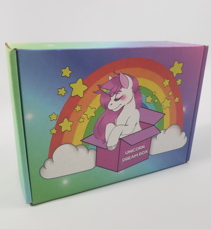 Unicorn Dream Box January 2019 - Box Front