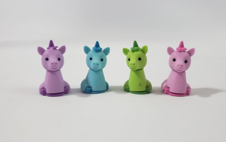 Unicorn Dream Box January 2019 - Mythical Unicorn Erasers 2