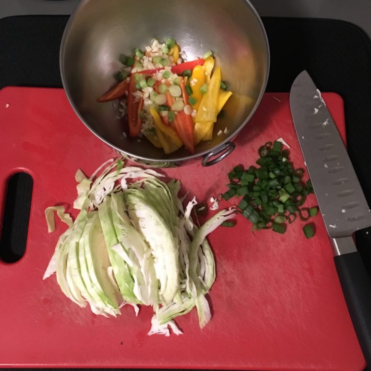 Blue Apron Subscription Box Review February 2019 - UDON PREP