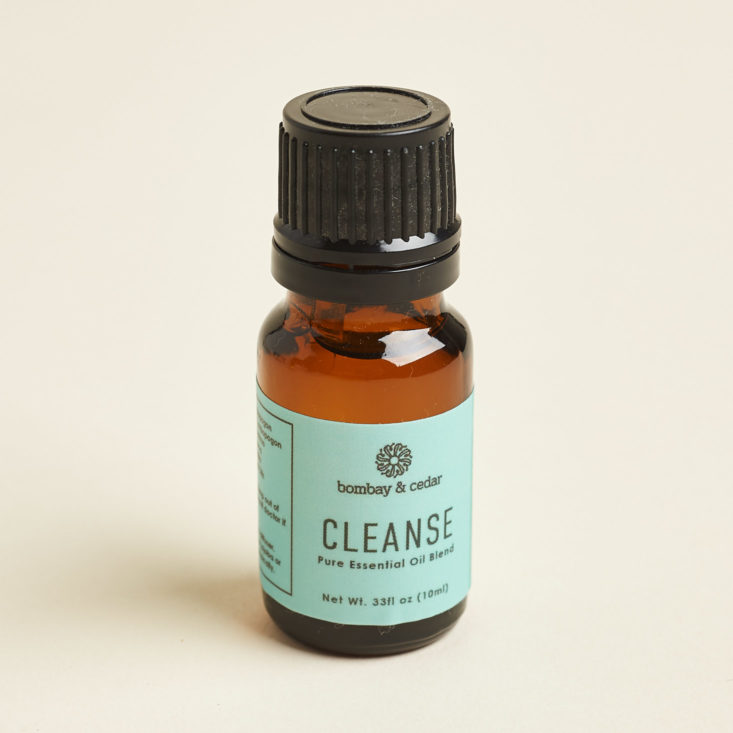 Bombay and Cedar Cleanse January 2019 cleanse oil
