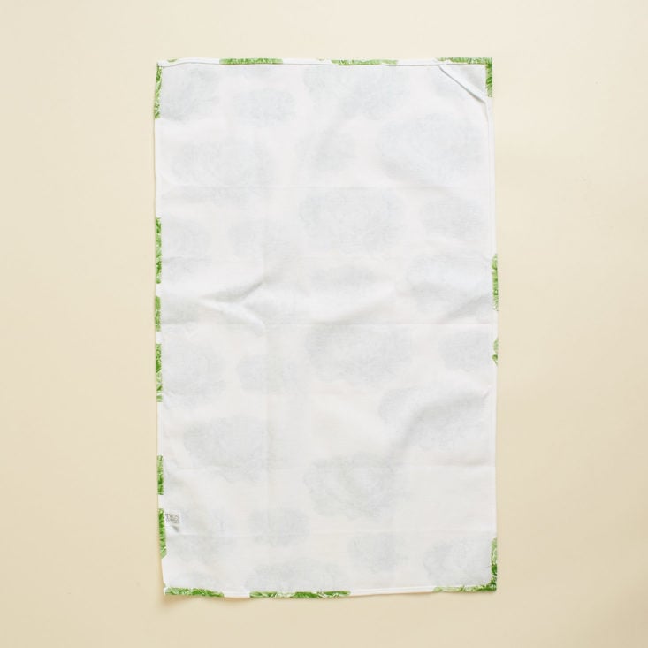 Bombay and Cedar Cleanse January 2019 towel back