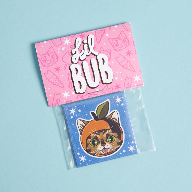 Bub Club Sub Lil Bubs Lil Box Yummy Edition February 2019 - Magnet In Pouch