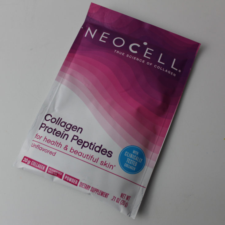 Bulu Box Weight Loss Version Review February 2019 - Neocell Collagen Protein Peptides Top