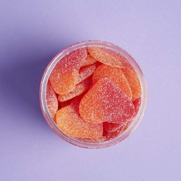 Candy Club February 2019 peaches detail
