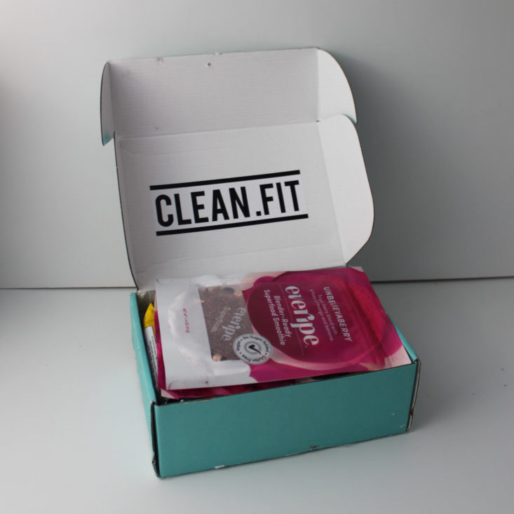 Clean Fit Box February 2019 - Inside
